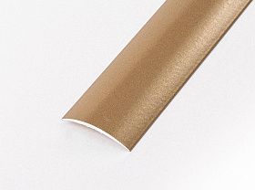 Порог (стык) Русский профиль  разноуровневый полимерный, 20*1800 мм, Золото